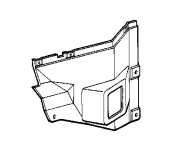 51711962768 - Body: Air Duct for BMW Image