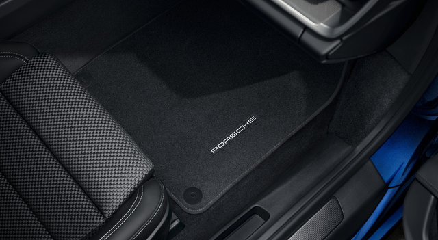 992864435BOS5 - : 992 911 (2017+) Carpet Floor Mats Set with Nubuk Surround for Porsche: 911 Image