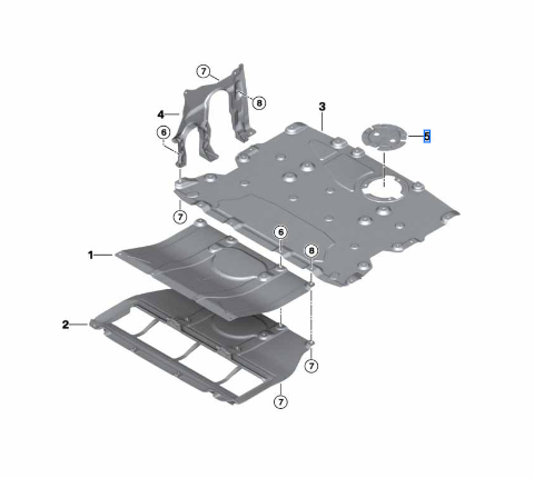 51757409394 - Body: Access Cover for BMW: 230i, 230i xDrive, 330e, 330e xDrive, 330i, 330i xDrive, 430i, 430i Gran Coupe, 430i xDrive, 430i xDrive Gran Coupe, 530e, 530e xDrive, 530i, 530i xDrive, 540d xDrive, 540i, 540i xDrive, 740i, 740i xDrive, 745e xDrive, 750i xDrive, M240i, M240i xDrive, M3, M340i, M340i xDrive, M4, M440i, M440i Gran Coupe, M440i xDrive, M440i xDrive Gran Coupe, M5, M550i xDrive, M760i xDrive, X3, X4 Image