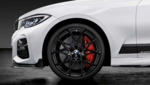 36112459620 - : G42 2 Series, ​G2x 3/4 Series M Performance 20" Style 795M Jet Black Matte Wheel/Tire Set for BMW: 330e, 330i, 430i, M340i Image
