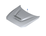 51718082720 - : Hood CS (CFK) for BMW Image