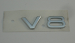 8E0853601B - : V8 Emblem (Chrome) for Audi Image