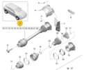 95B407271M - : Axle Assembly for Porsche: Macan Image