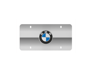 82121470314 - Exterior: Marque Plate - Polished Stainless Steel for BMW: 128i, 135i, 135is, 228i, 228i xDrive, 230i, 230i xDrive, 320i, 320i xDrive, 328d, 328d xDrive, 328i, 328i xDrive, 330e, 330i, 330i GT xDrive, 330i xDrive, 335d, 335i, 335i GT xDrive, 335i xDrive, 335is, 340i, 340i GT xDrive, 340i xDrive, 428i, 428i xDrive, 430i, 430i xDrive, 435i, 435i xDrive, 440i, 440i xDrive, 528i, 528i xDrive, 530i, 530i xDrive, 535d, 535d xDrive, 535i, 535i GT, 535i GT xDrive, 535i xDrive, 540d xDrive, 540i, 540i xDrive, 550i, 550i GT xDrive, 550i xDrive, 640i, 640i Gran Coupe, 640i xDrive, 640i xDrive Gran Coupe, 640i xDrive Gran Turismo, 650i, 650i Gran Coupe, 650i xDrive, 650i xDrive Gran Coupe, 740e xDrive, 740i, 740i xDrive, 740Li, 740Li xDrive, 750i, 750i xDrive, 750Li, 750Li xDrive, 760Li, 840i, Alpina B6 xDrive Gran Coupe, Alpina B7, M2, M235i, M235i xDrive, M240i, M240i xDrive, M3, M340i, M4, M5, M550i xDrive, M6, M6 Gran Coupe, M760i xDrive, M8, X1, X2, X3, X4, X5, X6, X7, Z4 Image