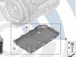 24115A13224 - : Transmission Oil Filter/Pan Set for BMW Image
