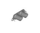 99111125791 - : Tailpipe - Titanium for Porsche Image