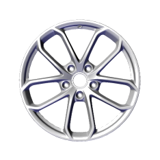 Genuine Porsche 982-601-025-AC-OB5 |Alloy Wheel Platinum