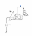 51167153169 - : Heated Outside Mirror Assembly - Left for BMW Image