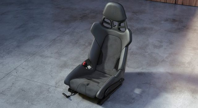 982044779 - : 3D-Printed Body Form Full Bucket Seat Insert Set for Porsche Image