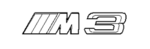 51148041901 - : Nameplate - M3 for BMW: M3 Image