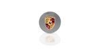99636130312 - : Center Cap - Polished with Colored Porsche Crest for Porsche Image