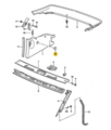 9115555236670B - Body: Quarter Trim Panel Cap for Porsche Image
