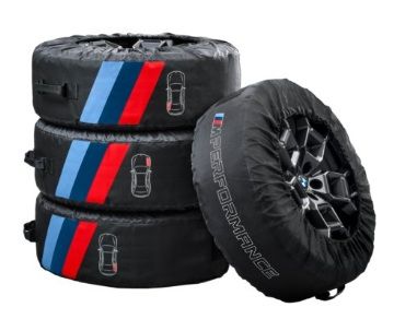  純正 M PERFORMANCE タイヤバッグ 【4枚セット】 Genuine BMW 36-13-5-B86-EF6 | M Performance Tire Bags Set | FREE