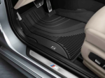 82112453783 - : G30 5 Series, F90 M5 Rubber Floor Liner Set - Front for BMW: 530i, 530i xDrive, 540i, 540i xDrive, M5, M550i xDrive Image