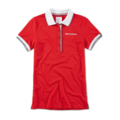 80142460923 - : Golfsport Ladies Polo Shirt - Red/White for BMW Image