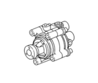 993314050BX - : Hydraulic Pump for Porsche Image