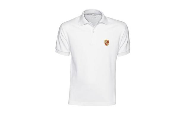 WAP59100S0B - : Porsche Crest Polo White for Porsche Image