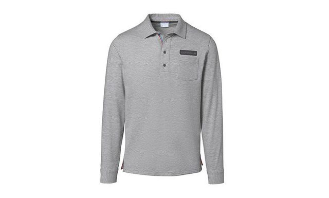 Genuine Porsche WAP-714-00S-0K |Men's Long-Sleeve Polo Shirt