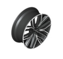 36118747237 - : 20" Style 846M Y-Spoke Jet Black Matte Bright Turned Light Alloy Disc Wheel - 9Jx20 ET:44 for BMW: 530e, 530e xDrive, 530i, 530i xDrive, 540i, 540i xDrive, M5, M550i xDrive Image