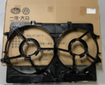 8K0121207A - : Dual Fan Shroud for Audi: A4, A4 Quattro, A5, A5 Quattro, A6, A6 Quattro, allroad, Q3, Q3 Quattro, Q5 Image