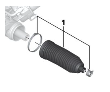 32106870519 - Steering: Rack And Pinion Bellows for BMW: 228i, 228i xDrive, 230i, 230i xDrive, 320i, 320i xDrive, 328d, 328d xDrive, 328i, 328i GT xDrive, 328i xDrive, 330e, 330i, 330i GT xDrive, 330i xDrive, 335i, 335i GT xDrive, 335i xDrive, 340i, 340i GT xDrive, 340i xDrive, 428i, 428i Gran Coupe, 428i xDrive, 428i xDrive Gran Coupe, 430i, 430i Gran Coupe, 430i xDrive, 430i xDrive Gran Coupe, 435i, 435i Gran Coupe, 435i xDrive, 435i xDrive Gran Coupe, 440i, 440i Gran Coupe, 440i xDrive, 440i xDrive Gran Coupe, ActiveHybrid 3, M2, M235i, M235i xDrive, M240i, M240i xDrive, M3, X3, X4 Image