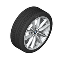 36112462642 - : G20/22 3 Series 17" Style 778 V Spoke Silver Winter Wheel/Tire - 7.5x17 for BMW Image