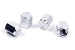 D7570008 - : Dinan Valve Stem Caps - Silver/Aluminum for DINAN Image