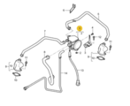 99710703801 - : Engine Crankcase Vent Valve for Porsche: 911 Image