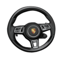 971044413A34 - : 971 Panamera G2 (2017+) Carbon Leather Turbo Multi-function Steering Wheel for Porsche Image