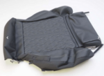 4K0881405AESLI - : Cushion Cover, Left - Black/Cliff Grey for Audi Image