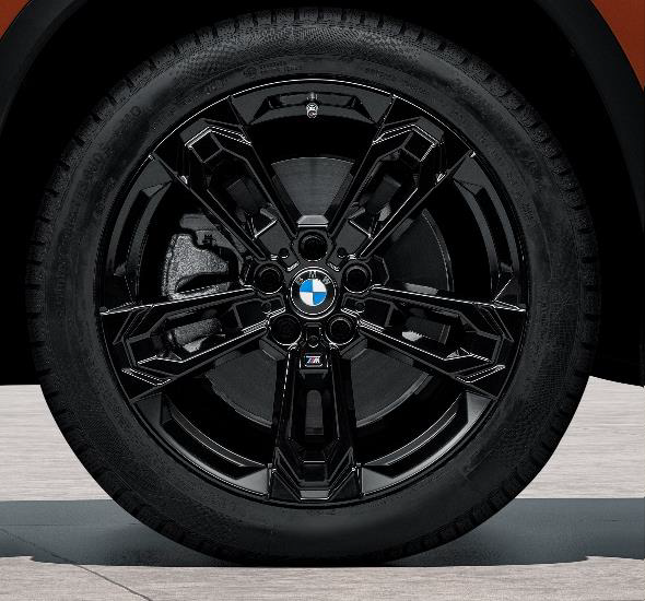 Genuine BMW 36-11-5-A92-CF4 | U11 X1 19" Style 871M Double Spoke Jet ...