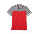 80142460943 - : Golfsport Men's Polo Shirt - Grey/Red for BMW Image