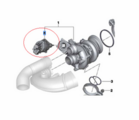 11658680616 - : Set Wastegate Valve Actuator for BMW: 530i, 540i, 750i, 750i xDrive, M550i xDrive, X5, X6, X7 Image