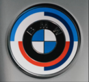 51148087193 - : ​​50 Years M Heritage Badge (82mm) for BMW: 230i, 230i xDrive, M2, M240i, M240i xDrive Image
