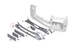 51115A54A87 - : Trim Center Front (M) for BMW Image