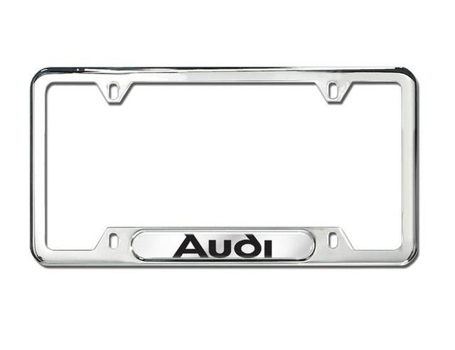 Audiアルミパネル Genuine Audi ZAW-355-016 | License Plate Frame With Audi Logo