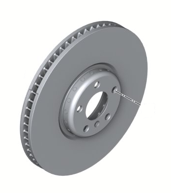 34116886478 - : Rotor - Front for BMW: X5, X6 Image