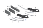 51117464490 - : Partially Open Grid Right for BMW Image