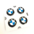 36122455268 - : Floating Center Caps Set - 56mm for BMW: 330i, 540i, 640i xDrive Gran Turismo, 840i, M3, M340i, M760i xDrive, X2, X3, X4, X5 Image