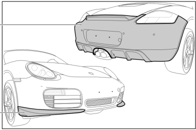 98704480205 - : 987 Boxster (2005-2008) SportDesign Aero Kit for Porsche Image