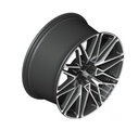 36119503307 - : 21" Style 818M Star Spoke Jet Black Light Alloy Wheel -- 10,5Jx21 ET:31 for BMW: X6 Image
