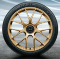 99104460316 - : 991-2 911 GT2 RS/GT3 RS (2017-2019) 20/21" Magnesium Wheel Set - Aurum Gold for Porsche Image
