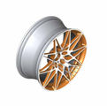 36112287511 - : ​F82 M4 GTS 20" Style 666M Acid Orange Star Spoke Alloy Rim, Forged - 10.5x20 ET:42 for BMW Image