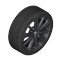 36112462595 - : G05 X5 M Performance 20" Style 748M Black Winter Wheel/Tire - 9x20 for BMW: X5 Image