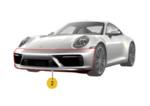992044830A - : 992 911 C2/C4 (2019+) Sport Design Front Aero Package for Porsche Image