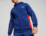 80145B5FAF0 - : BMW M Motorsport Puma Hooded Sweat Jacket Pro Blue-M Color for BMW Image