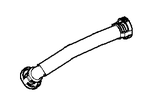 11617559530 - : Vent Hose 111060 for BMW Image