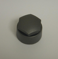 4F0601173AZ37 - : Lockable Wheel Bolt Cap - Grey Metallic for Audi: A3, A3 Quattro, A3 Sportback e-tron, A4, A4 Quattro, A5, A5 Quattro, A5 Sportback, A6, A6 Quattro, A7 Quattro, A8 Quattro, allroad, Q3, Q3 Quattro, Q5, Q7, R8, RS4, RS5, RS5 Sportback, RS7, S3, S4, S5, S5 Sportback, S6, S7, S8, SQ5, TT, TT Quattro, TT RS Quattro, TTS Quattro Image