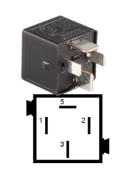 61366901469 - Electrical: Relay for BMW: 1 Series M, 128i, 135i, 135is, 228 xDrive Gran Coupe, 528i, 528i xDrive, 535d, 535d xDrive, 535i, 535i xDrive, 550i, 550i xDrive, ActiveHybrid 5, i3, i3s, i5, iX, M5, X1, X2, X5 Image