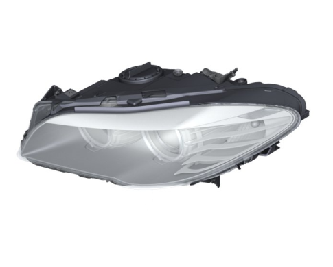 63117203244 - : Composite Headlamp, Right for BMW: 528i, 528i xDrive, 535i, 535i xDrive, 550i, 550i GT, 550i xDrive, ActiveHybrid 5, M5 Image